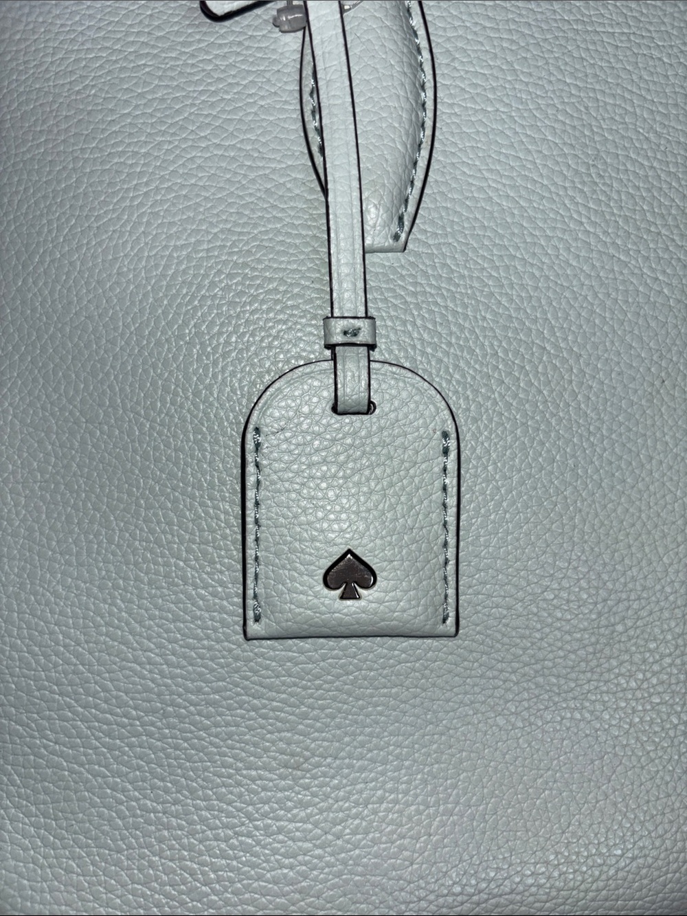 Kate Spade light mint Leather Tote with Matching Wallet - Picture 10 of 10